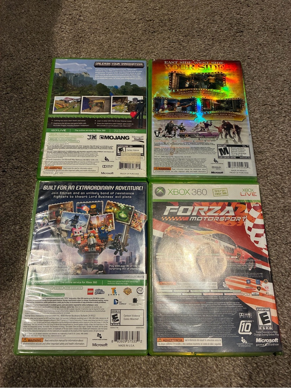 Xbox 360 Variety Games Bundle - Picture 2 of 3